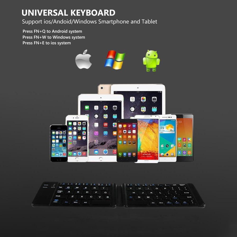 AVATTO Light Handy Bluetooth Folding Keyboard