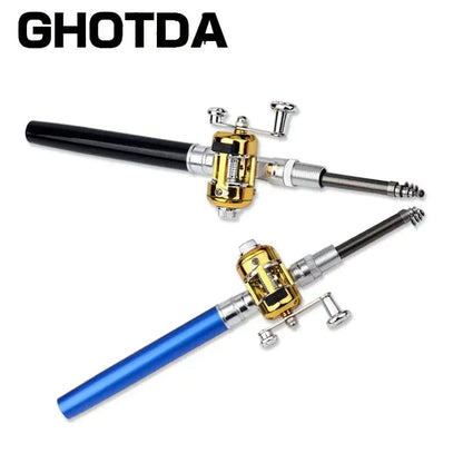 Pocket-Size Telescopic Fishing Rod – Portable & Lightweight